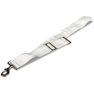 Tennis net center tape with steel hook