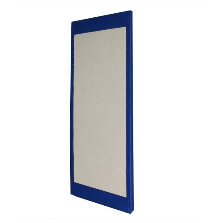 Indoor accident prevention wall protections on wooden support