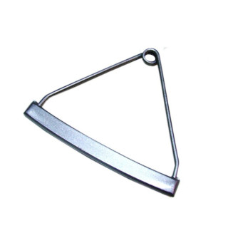 Steel throwing hammer handle