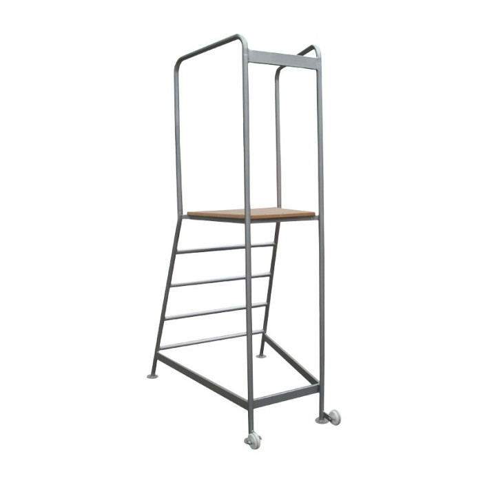 Painted steel volleyball referee stand