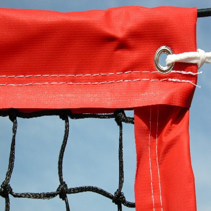 Kit beach tennis completo di pali da 50 mm, rete da gara e linee segna-campo