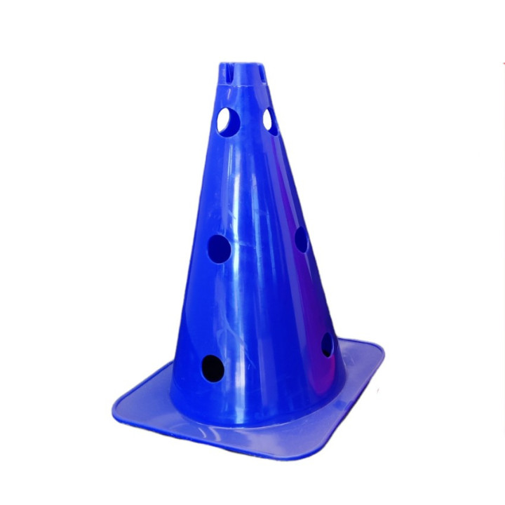 Cono in PVC forato per ginnastica propriocettiva e delimitazione spazio