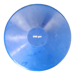 Rubber throwing disc 500 g