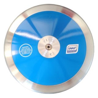 Steel competition throwing disc 2 Kg Vinex Lo Spin IAAF approved