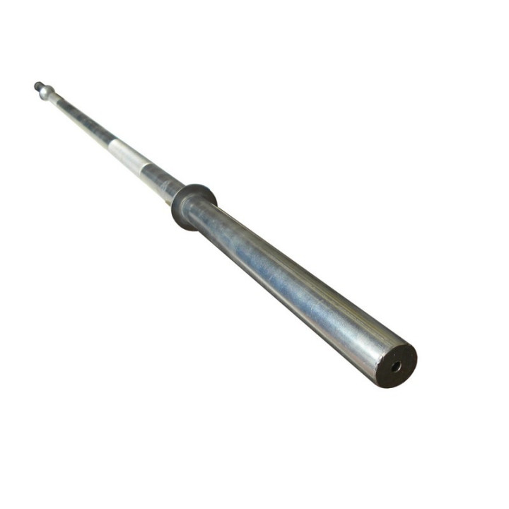 Galvanized steel weight lifting bar 180 cm diameter 25 mm