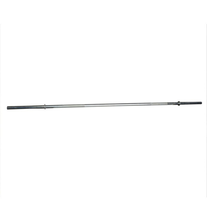 Galvanized steel weight lifting bar 180 cm diameter 25 mm