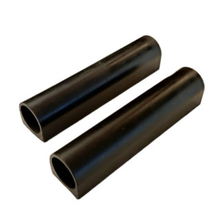 Pair of rubber sleeves for high jump and pole vault markers