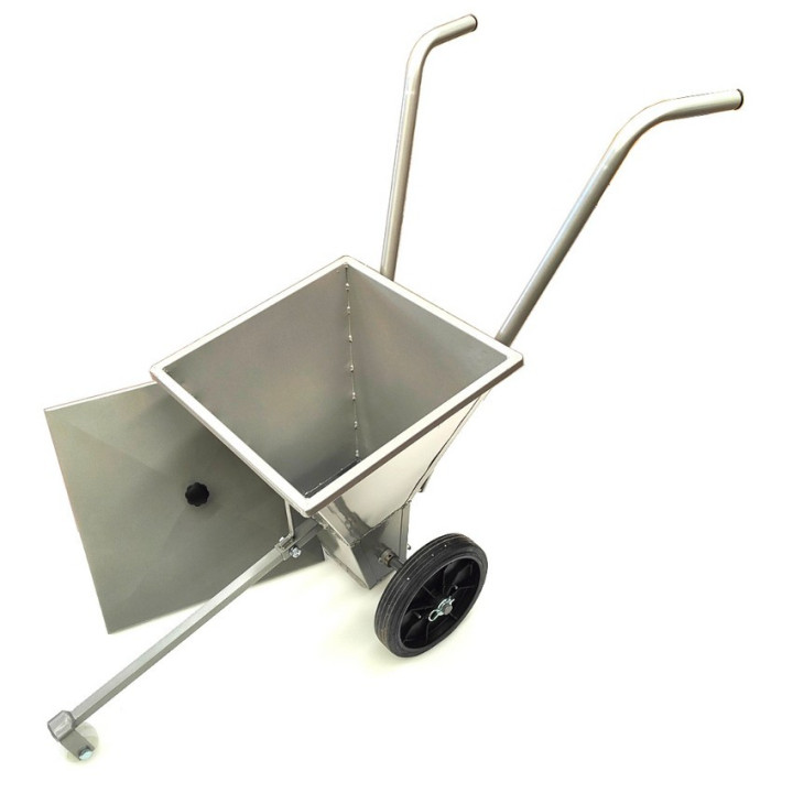 Carrello traccia linee a polvere