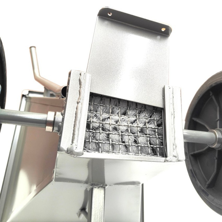 Carrello traccia linee a polvere