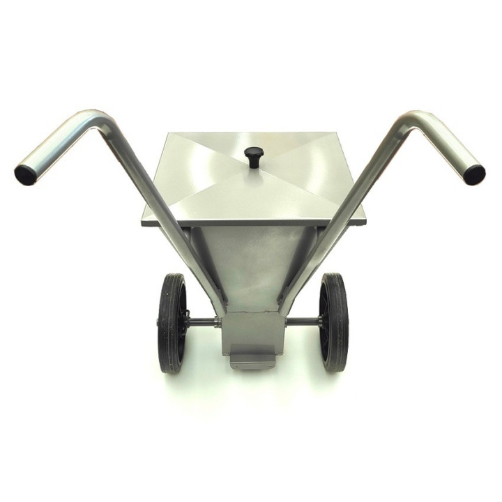 Carrello traccia linee a polvere