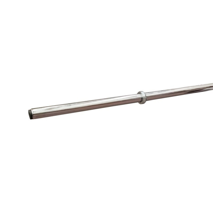 Light barbell for weight lifting in galvanized steel cm 180 diameter mm 25