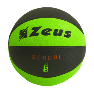 Pallone Mini Basket in gomma Zeus School misura 5