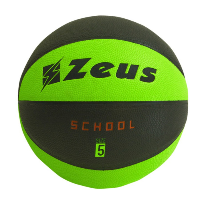 Zeus School mini basketball in rubber, size 5