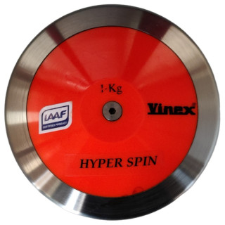 Disco da lancio da gara in acciaio Kg 2 Vinex Hyper Spin Omologato IAAF
