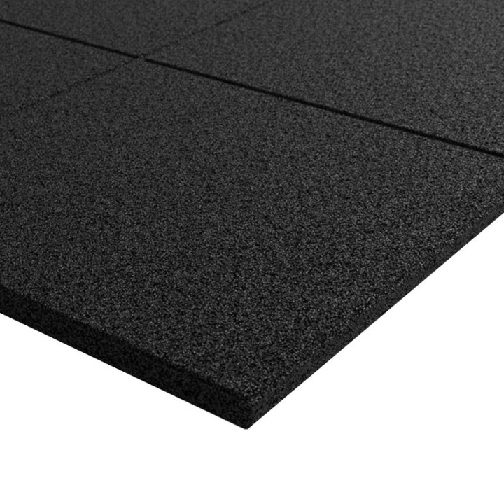 Anti-trauma rubber flooring 100x100x2(h) cm