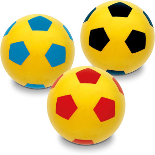 pallone calcio antitrauma in spugna soft Mondo cm 14