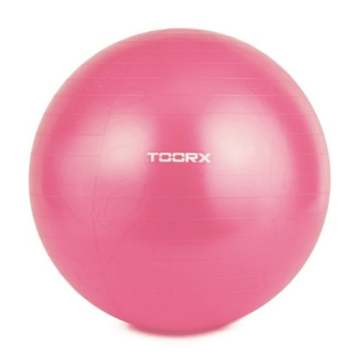 Inflatable fitball with pump included Toorx
