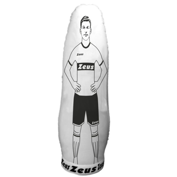 Sagoma per barriera calcio gonfiabile altezza 205 cm