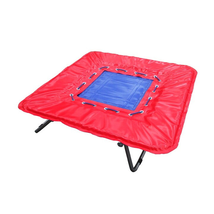 Tilting elastic trampoline for artistic gymnastics - 120x120 cm