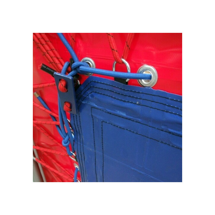 Tilting elastic trampoline for artistic gymnastics - 120x120 cm