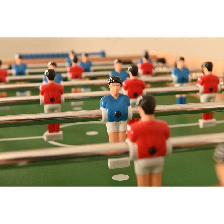 Garlando F-3 Foldy table football with outgoing rods