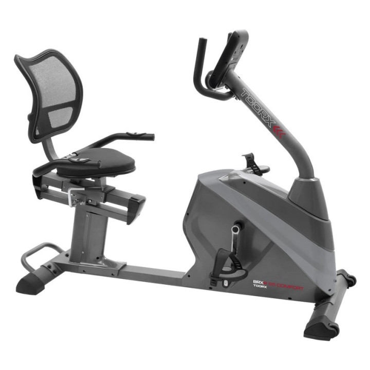 Toorx BRX R95 recumbent horizontal exercise bike with integrated heart rate sensor