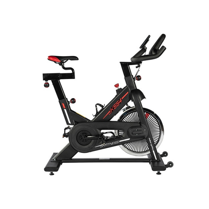 Indoor Cycle JK 554 trasmissione a cinghia con Ricevitore Cardio Wireless