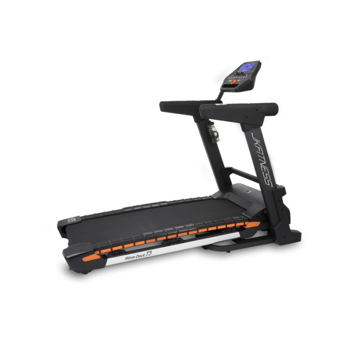 Tapis Roulant motorizzato Wave Deck Jk Fitness t5 App Kinomap e Zwift