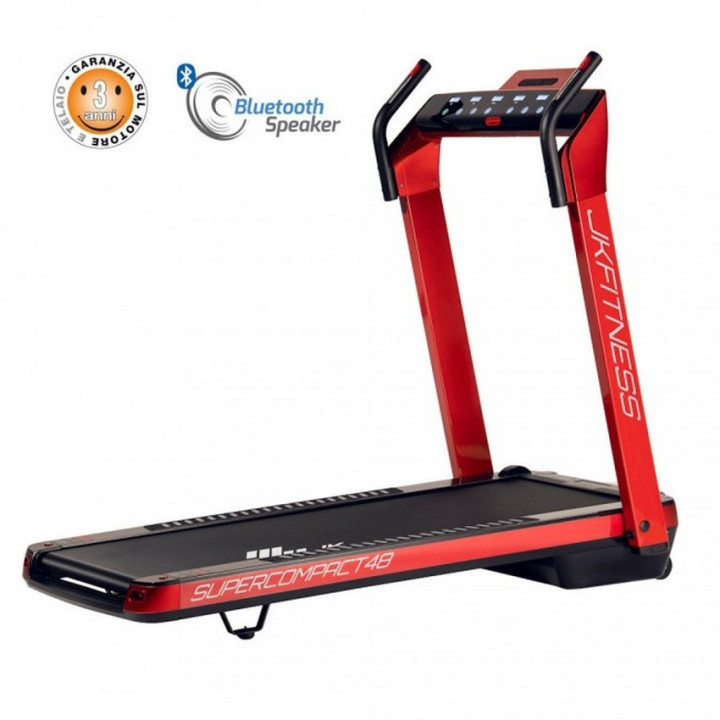 Super Compact 48 Jk Fitness Motorized Treadmill Kinomap and Zwift App