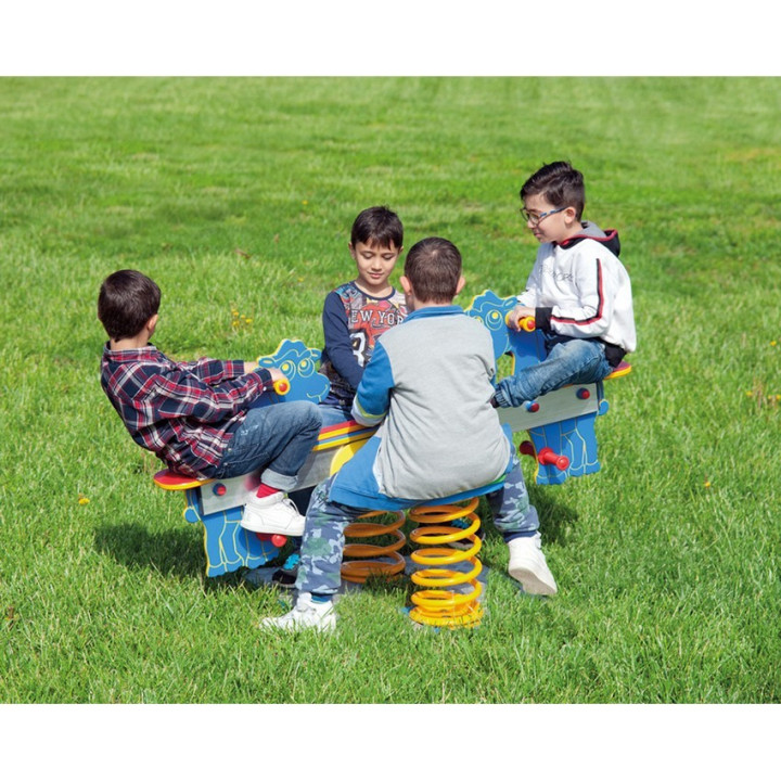 Bilico in alluminio su molloni "Afrodite"