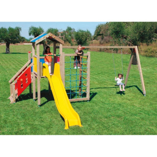 Multipurpose fort with swing