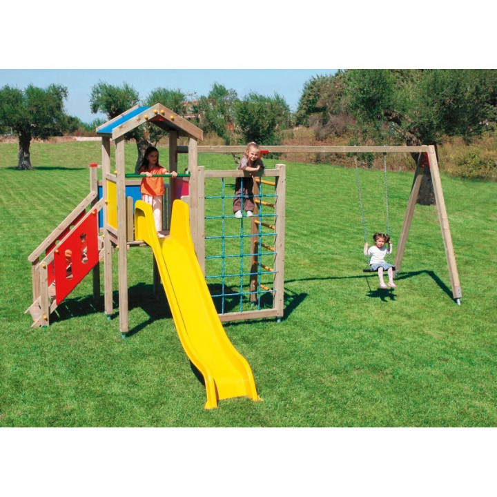 Multipurpose fort with swing