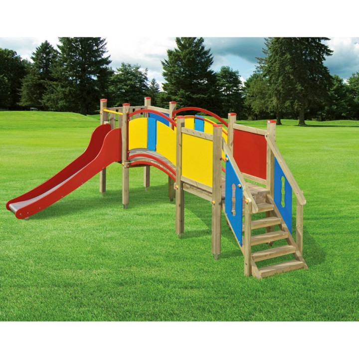 Fortino baby con ponte ad arco