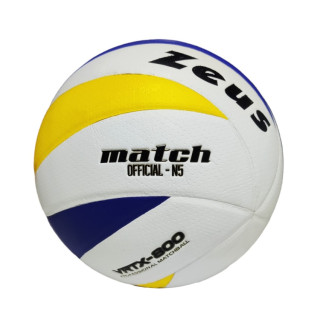 Pallone Pallavolo in pelle sintetica Zeus Match VRTX-800