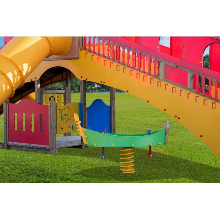 Multigioco ponte delle meraviglie per bambini con disabilità