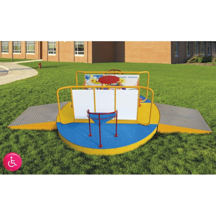 "Sunflower" carousel for children with disabilities