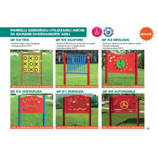 Sensory panels that can also be used by children with disabilities