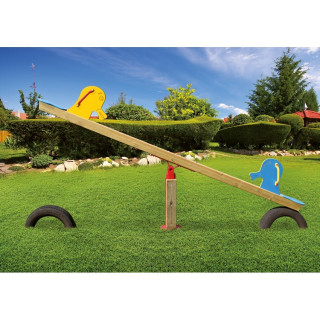 Balance with ducks on bearings