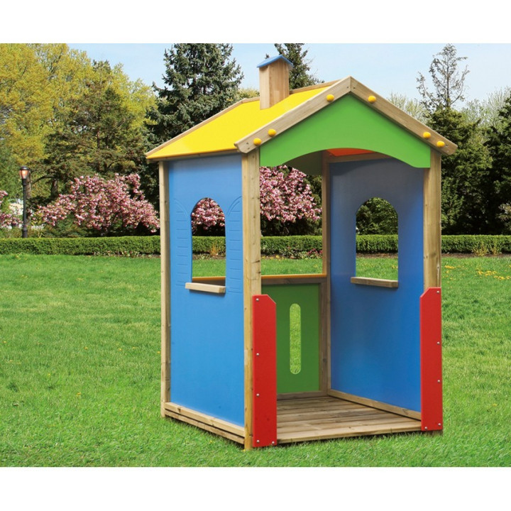 Playhouse with bell tower