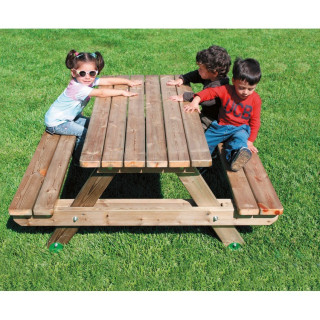 Tavolino pic-nic baby modello "Clio baby" in pino