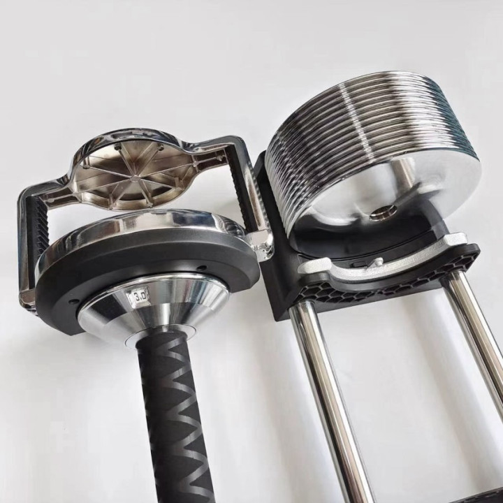 Manubrio Professionale a carico selezionabile da 3 a 32 kg Diamond