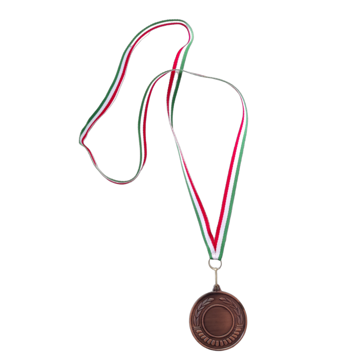 Bronze award medal diameter 50 mm
