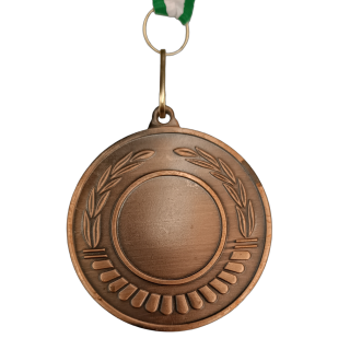 Medaglia per premiazione colore bronzo diametro mm 50