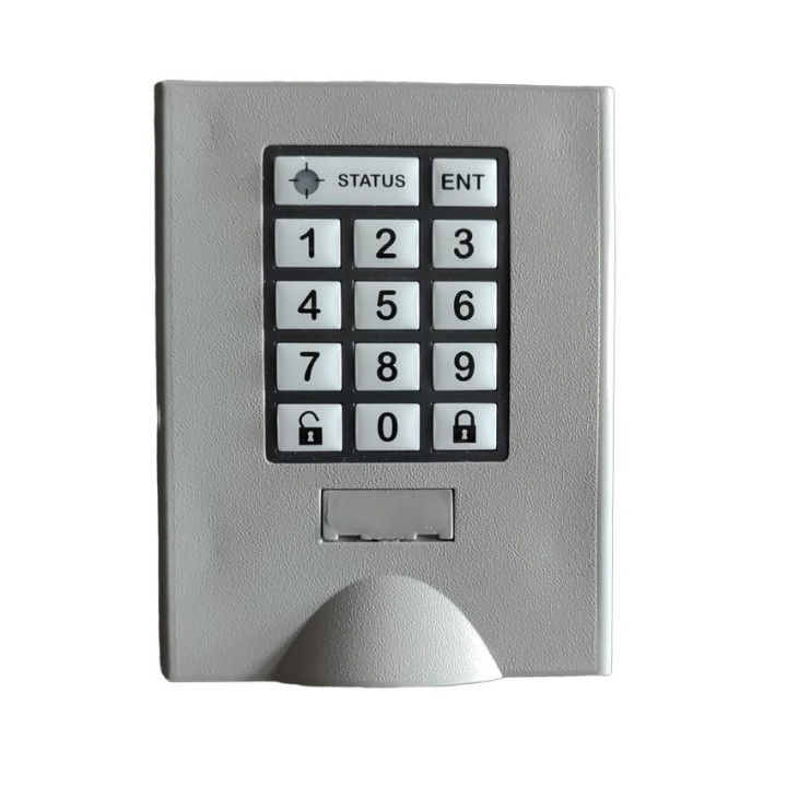 Electronic combination lock for changing room cupboard