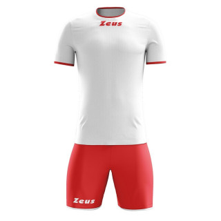 Kit sportivo modello sticker colore rosso e bianco