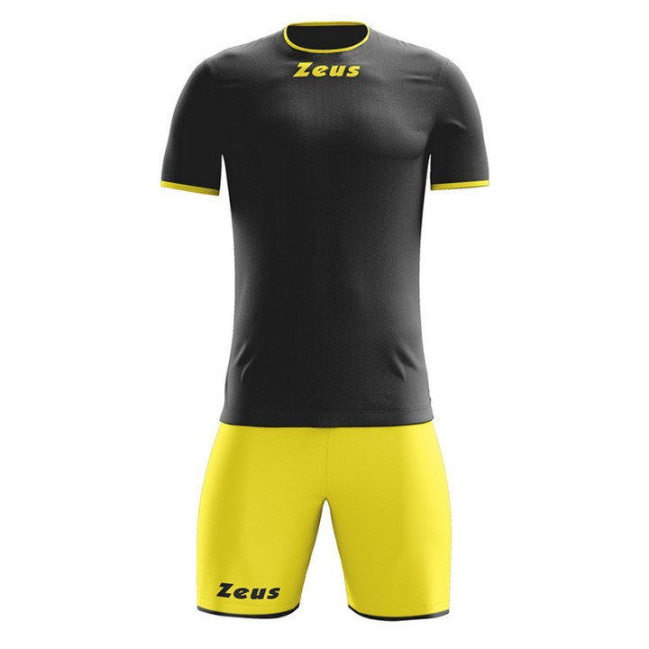 Kit sportivo modello sticker colore nero e giallo