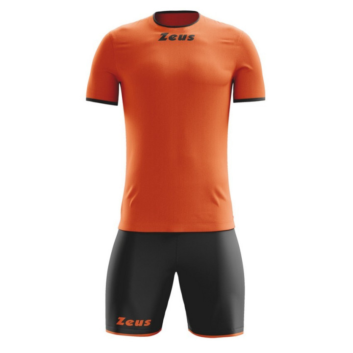 Kit sportivo modello sticker colore arancio fluo e nero