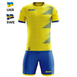 Kit sportivo Mundial modello Ucraina e Svezia