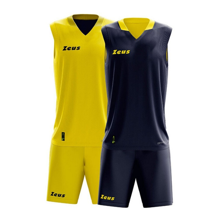 Kit basket modello doblò reversibile colore giallo e blu