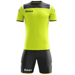 Kit sportivo modello vesuvio colore giallo fluo e nero
